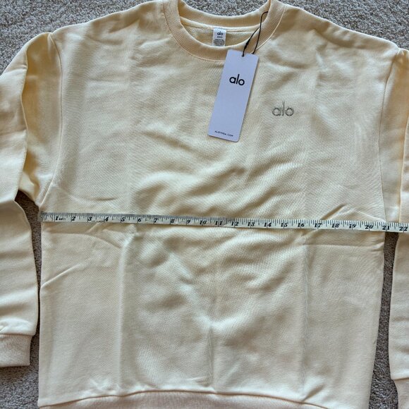 NWT Alo Yoga Crewneck Pullover Sweatshirt & Straight Leg Sweatpants - Picture 6 of 15